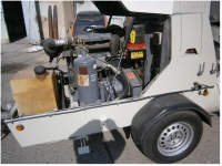 Растворонасос (пневмонагнетатель) для стяжек Putzmeister M 740 DB 2003 год